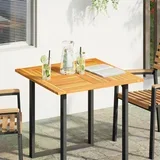 ploča 80x80x2,2 cm četvrtasta od masivnog drva bagrema