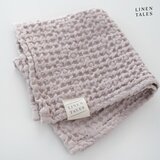 Linen Tales Svetlo rožnata brisača 50x70 cm Honeycomb – Linen Tales Cene