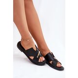 VINCEZA Women Flat Sandals With Decorative Detail | Shoptok.si
