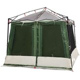  Komplet Kamp Šotor s streho 2 pcs Zelena Tafeta in Tkanina, (5000278584) | Shoptok.si