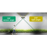  Viking-LED Solarno zidno svetlo sa senzorom LED/2W/3,7V IP65 6000K 2200 mAh | Eponuda.com