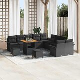  Sjedeća garnitura za vrt 13 kom. poliratan 306 x 289 x 85 cm | shoptok.hr