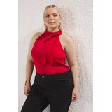 Trendyol ženska bluza Tbbss25Af00007, crvena Cene