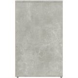  Garderobni ormarić boja betona 80x40x65 cm konstruirano drvo | Eponuda.com