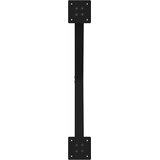  Noge za klub stolić u obliku slova X, 2 kom, crne, 70 x (42-43) cm, čelik | shoptok.hr