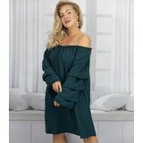 Pri Spanish midi dress with buffet ruffles on sleeves BELLA | shoptok.hr