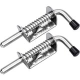 Venisymlis Zapah Za Garažna Vrata Vzmeten Zapah Jekleni Vzmetni Zapah Zapah Za Vrata In Zapah 128 Mm, Primeren Za Garažna Vrata, Vrtna Lopa, (22124746) | Shoptok.si