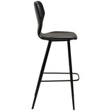 DAN-FORM Denmark Črn barski stol (višina sedeža 79,5 cm) S.I.T – | Shoptok.si