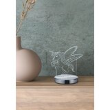 Tri O Namizna svetilka LED v svetleči srebrni barvi (višina 17 cm) Karo - Trio | Shoptok.si