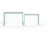 Actona Stakleni stolići za kavu u setu 2 kom 50x50 cm Dice – | shoptok.hr