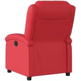  Električni naslonjač od umjetne kože crveni | shoptok.hr