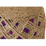  Naslon za Noge Home ESPRIT Rjava Pisana Juta 40 x 40 x 45 cm | Shoptok.si