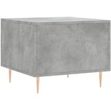  Stolić za kavu siva boja betona 50x50x40 cm konstruirano drvo | shoptok.hr