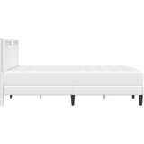  Krevetna konstrukcija Bijela 140 x 190 cm Umjetna koža | shoptok.hr