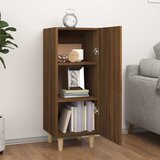  Komoda boja smeđeg hrasta 34,5x34x90 cm konstruirano drvo | shoptok.hr