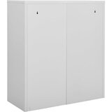  Uredski ormarić svjetlosivi 90 x 40 x 102 cm čelični | Eponuda.com