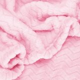  Deka od poliestera 200 x 220 cm - Ružičasta nijansa | shoptok.hr