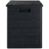 TOOMAX WOODYS vrtna plastična kutija za pohranu 160 L – grafit | shoptok.hr