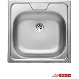 ugradna sudopera n 244 inox ø90 48x48cm