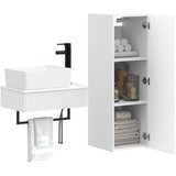 Set namještaja za kupaonicu 2 kom. Bijela 33 x 34,5 x 100 cm | shoptok.hr