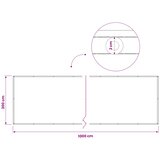  Zaslon za privatnost na balkonu 200 x 1000 cm | Eponuda.com