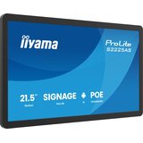 Iiyama ProLite S2225AS-B1P Digital signage flat panel 54.6 cm (21.5) LCD Wi-Fi 500 cd /m² Full HD Black Built-in processor Android 24 /7 | shoptok.hr