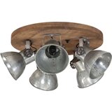  Stropna svjetiljka 25 W vintage srebrna 50 x 50 x 25 cm E27 | shoptok.hr