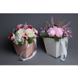 Lilium aranžman u pap.tašni cveće/ptičica 25cm, mix 2, 536401 | ePonuda.com