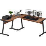 Huzaro Pisalne mize Bureau Leader 5.5 WN design en L noir Črna | Shoptok.si