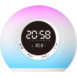 radio budilica led light zvučnik + radio + budilica B15