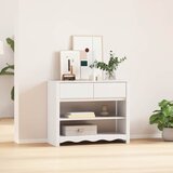  Konzolna stolica s ladicama Drammen Bijelo 89,5 x 37 x 73 cm | shoptok.hr