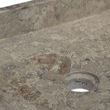  Umivaonik sivi 40 x 40 x 10 cm mramorni | shoptok.hr