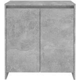 vidaXL Komoda betonsko siva 70x40x73,5 cm iverna plošča | Shoptok.si