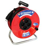 Commel kablovska motalica sa 25m kabla na metalnom bubnju 280mm H05RR-F 3G1,5 C0925 Cene