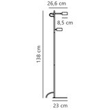 Nordlux LED prigušiva stojeća lampa CLYDE 2xLED/4W/230V | Eponuda.com