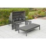 Gardenson lounge garnitura argos, antracit | Shoptok.si