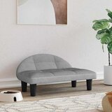 Krevet za pse svjetlosivi 70 x 52 x 30 cm baršunasti | Eponuda.com
