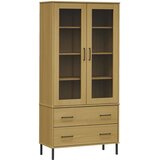  Regal za knjige smeđi 85 x 35 x 172,5 cm od masivnog drva OSLO | Eponuda.ba
