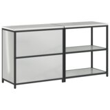  Kuhinjski set za pohranu 2 pcs Srebrna 180 x 50 x 92 cm | shoptok.hr