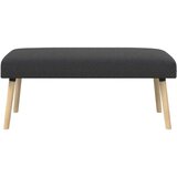  Klupa Jednobojno Tamnosiva 110 x 40 x 46 cm Bouclé | Eponuda.com