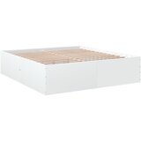  The Living Store Posteljni okvir bel 180x200 cm inženirski les - Posteljni Okvir, (21500820) | Shoptok.si