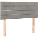 Box spring postelja z vzmetnico svetlo siv 90x190 cm žamet, (20726162) | Shoptok.si