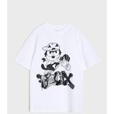 Sinsay Pamučna oversize majica s printom Felix the Cat | shoptok.hr
