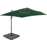 The Living Store Zunanji senčnik s prenosnim podstavkom zelene barve - Senčnik, (21750637) | Shoptok.si