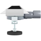  Tuš odtok Stekleni pokrov s 360° sifonom Črna 90 cm | Shoptok.si