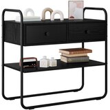  Konzolna stolica Crni hrast 100 x 40 x 75 cm Konstruirano drvo | Eponuda.com