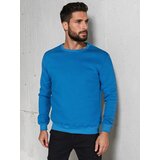 DStreet Bluza męska basic niebieska | Shoptok.si