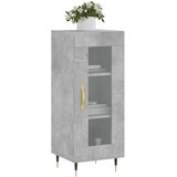  Komoda siva boja betona 34,5x34x90 cm od konstruiranog drva | shoptok.hr