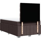  Krevet box spring s madracem tamnosmeđi 120 x 190 cm od tkanine | shoptok.hr