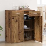 Ormarić za pohranu s ladicama Staro drvo 80 x 42.5 x 93.5 cm | shoptok.hr